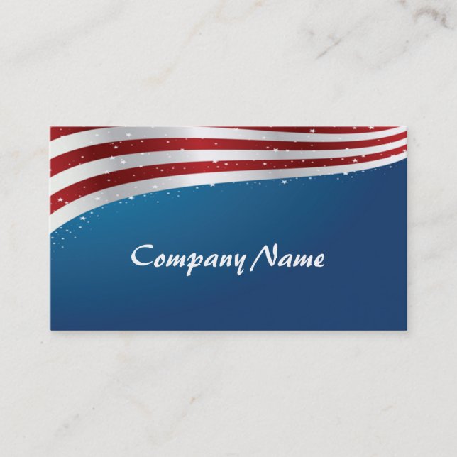 All American Business Card (Front)