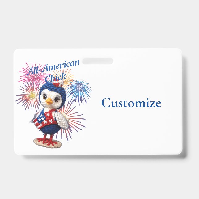 All-American Chick Thunder_Cove  Badge (Front)