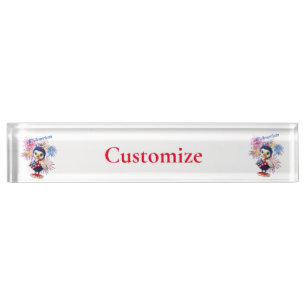 All-American Chick Thunder_Cove  Nameplate