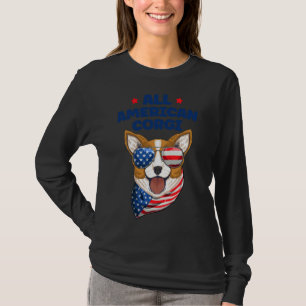 All American Corgi 4th Of July 365 T-Shirt