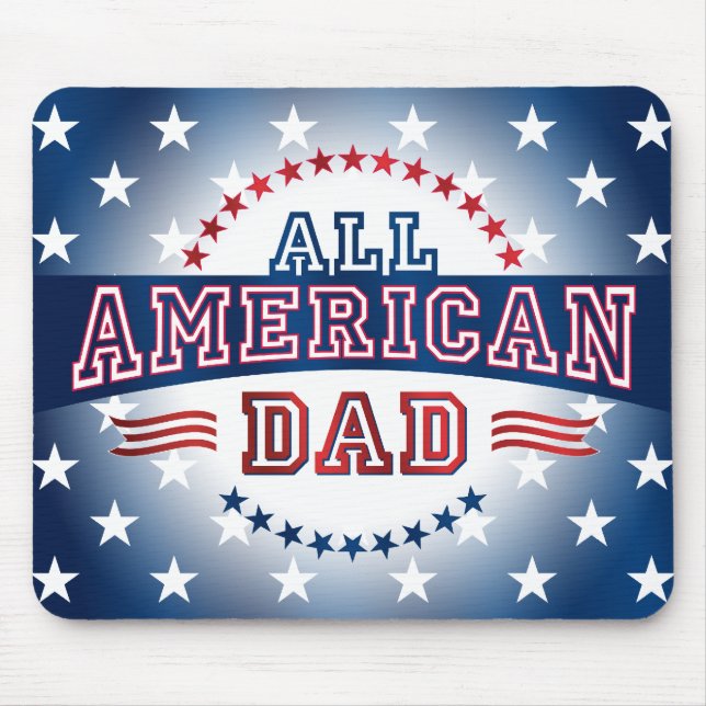 All-American Dad Mousepad (Front)