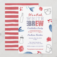 All-American Dadchelor Party or Daddy Baby Shower