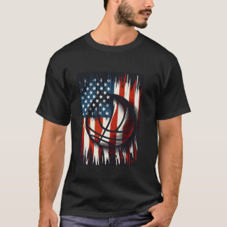 All American Day family 4th of July and basketball T-Shirt