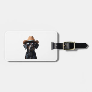 ALL AMERICAN DOG-lovers pit bull (3) Luggage Tag