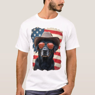 ALL AMERICAN DOG-lovers pit bull  (3) T-Shirt