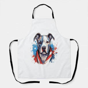 ALL AMERICAN DOG-lovers pit bull Apron