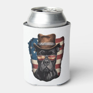 ALL AMERICAN DOG-lovers pit bull  Can Cooler