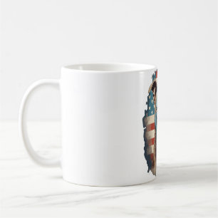ALL AMERICAN DOG-lovers pit bull  Coffee Mug