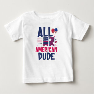 All American Dude-96993 Baby T-Shirt