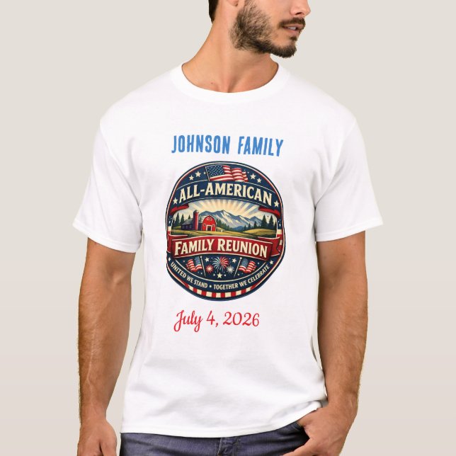 All American family tees (Front)