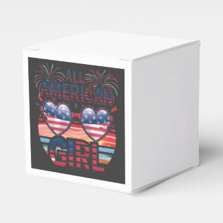 All American girl  Favor Box