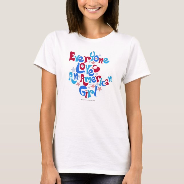 All American Girl t-shirt (Front)
