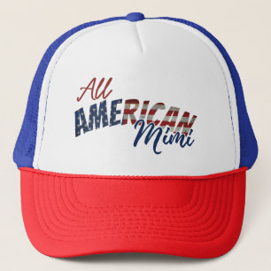 ALL AMERICAN MIMI TRUCKER HAT