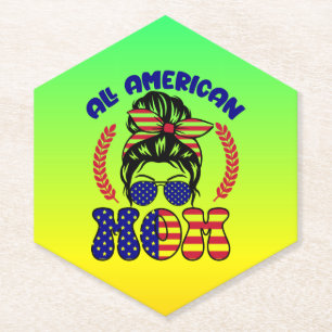 All American Mom-32169 Paper Coaster