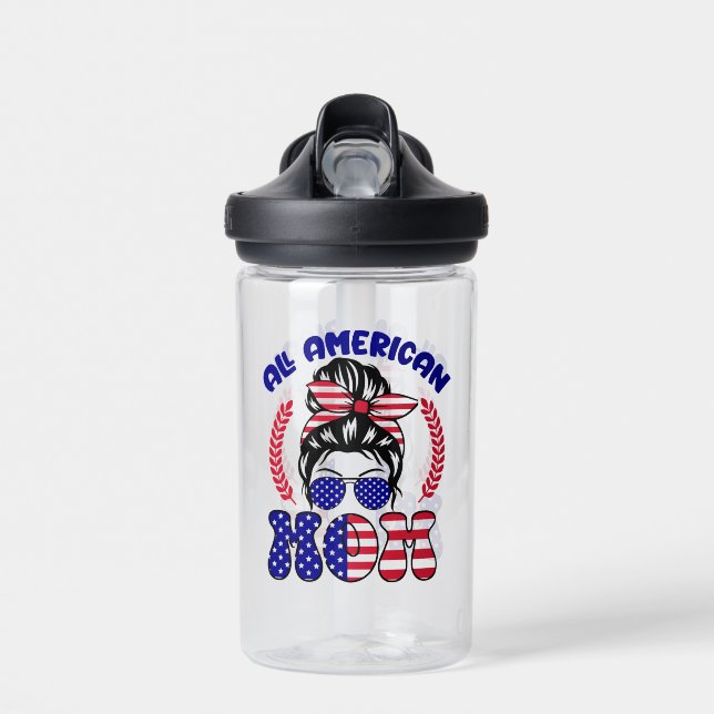 All American Mom-32169 Water Bottle (Front)