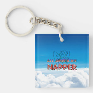 All American Napper Keychain