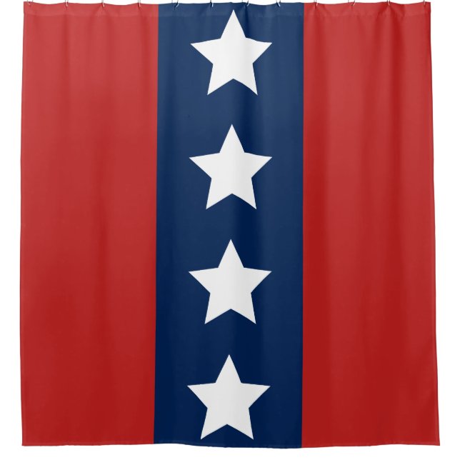 All-American Red White and Blue Big Stripes (Front)