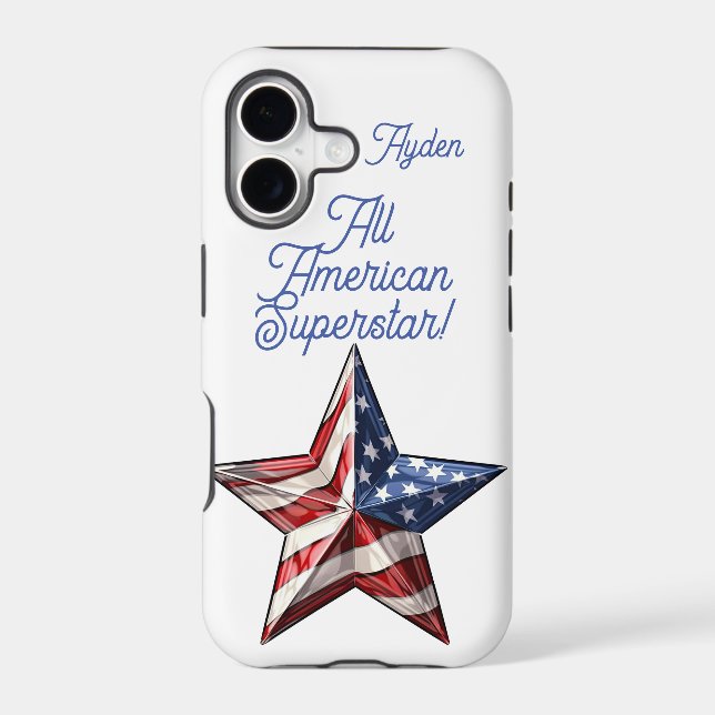 All American Superstar Customizable  (Back)