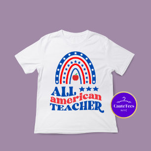 All American Teacher Back To School T-Shirt