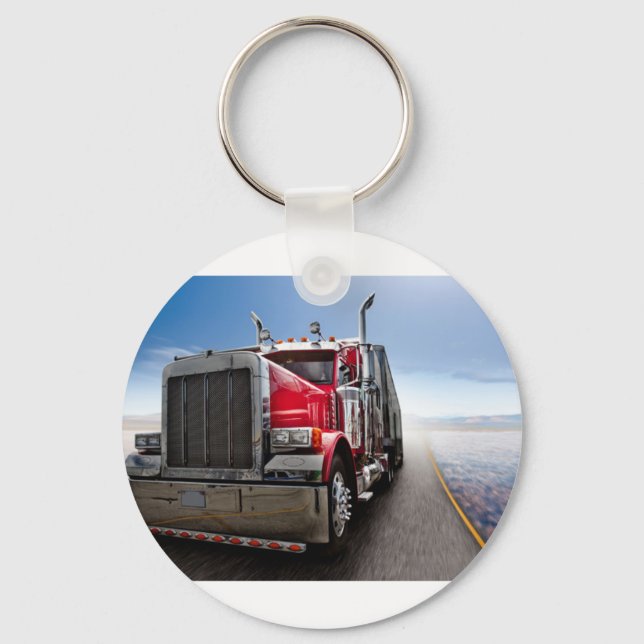 All American Trucker Keychain (Front)