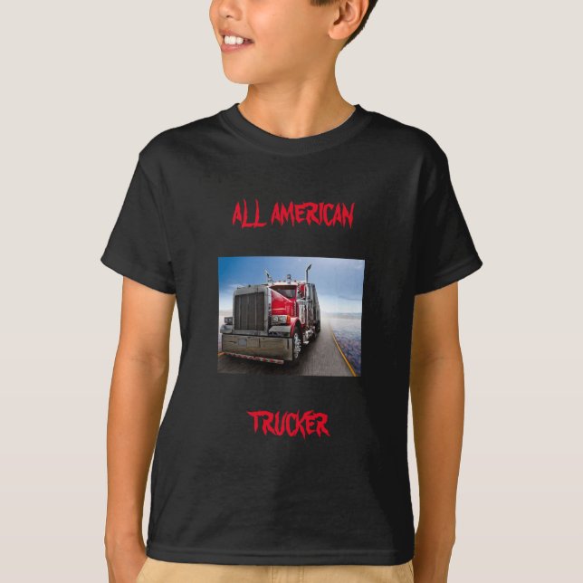 All American Trucker T-Shirt (Front)