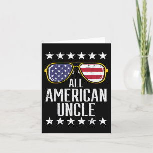 All American Uncle 4th Of July Memorial Day Matchi Card