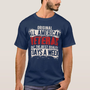 All American Veteran Mens  T-Shirt