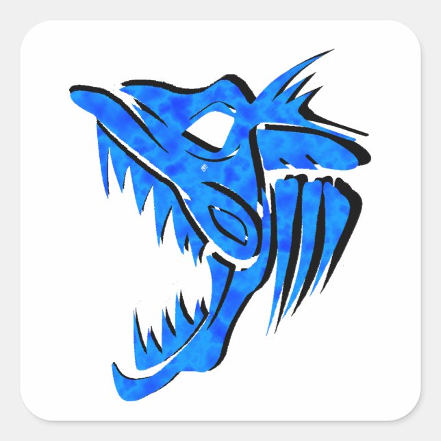 ALL ANGLERS UNDERSTAND SQUARE STICKER (Front)