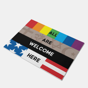 All Are Welcome Here Doormat