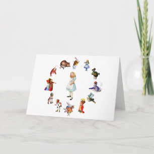 ALL AROUND ALICE CARD