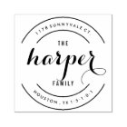 All Around Family Return Address Stamp