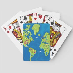 All Around the World Playing Cards