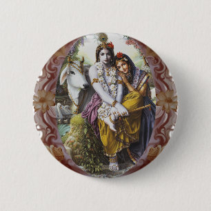 All-Attractive Couple 2 Inch Round Button