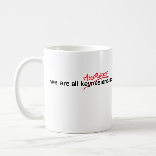 All Austrians Now Mug (Left)