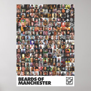 All Beards Poster - A2 format