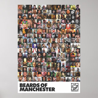 All Beards Poster - A2 format