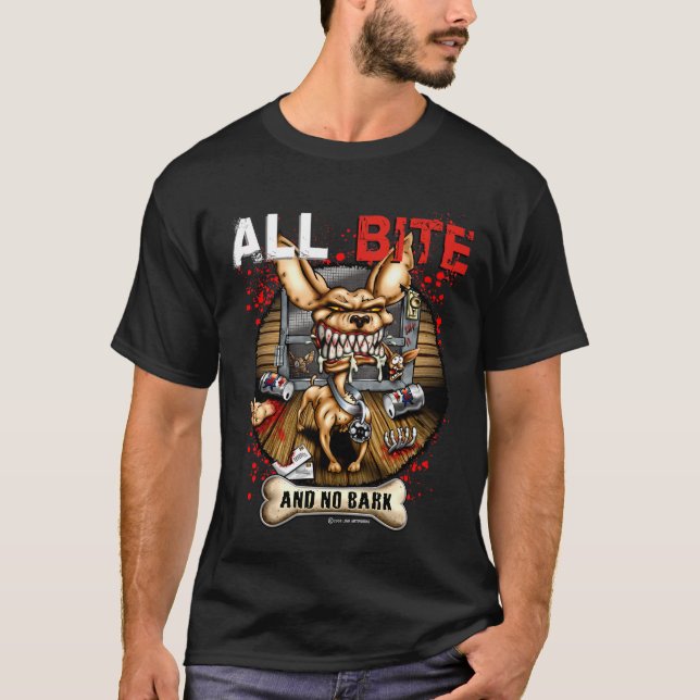 All Bite Dark Shirt (Front)