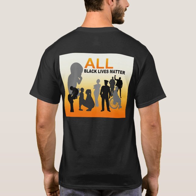 All Black Lives Matter T-Shirt (Back)