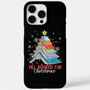 All Booked For Christmas Book Christmas Tree Light iPhone 16 Pro Max Case