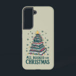 All Booked For Christmas Gift for Librarian Lover Samsung Galaxy Case<br><div class="desc">All Booked For Christmas Gift for Librarian Bookworm Book Lovers</div>