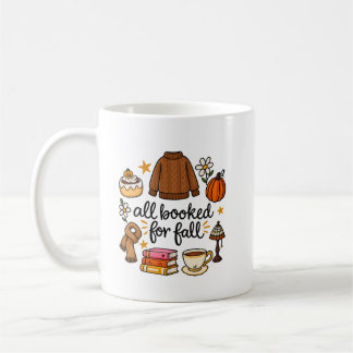 All Booked for Fall Mug | Cozy Autumn Bookish Coff