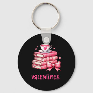 All Booked For Valentines Book Reading Bookworm Ne Keychain