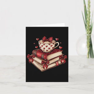 All Booked For Valentine's - Valentine Book Lover Card