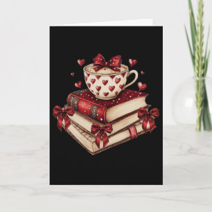 All Booked For Valentine's - Valentine Book Lover  Card