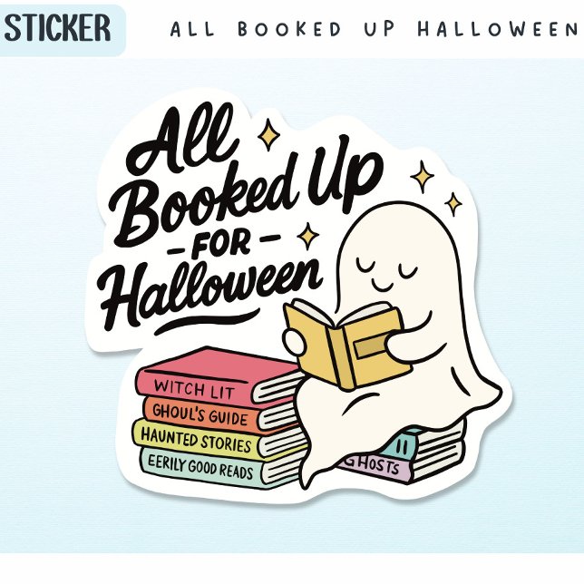 All Booked Up for Halloween Ghost Reading (Creator Uploaded)