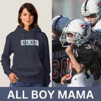 All Boy Mama Cute Navy Blue