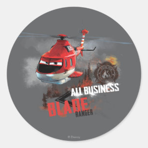 All Business Classic Round Sticker