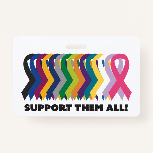 All Cancer Awareness Badge (Front)