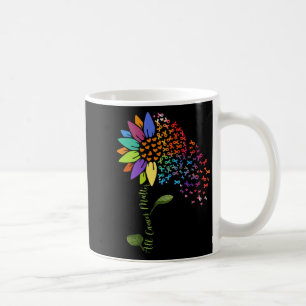 All Cancer Matters Awareness Day Sunflower Ribbon Coffee Mug