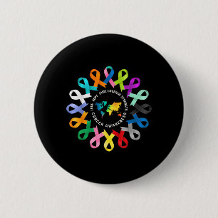 All Cancer Matters Awareness Fight Cancer Ribbon 2 Inch Round Button